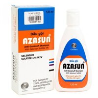 Dầu Gội Azasun Anti-Dandruff 1%– Hỗ trợ làm sạch gàu và giúp da đầu hết ngứa