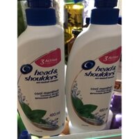 Dầu gội bạc hà Head & Shoulders Thái Lan