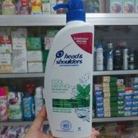 DẦU GỘI BẠC HÀ MÁT LẠNH HEAD & SHOULDERS 850ML GIÚP LOẠI BỎ GÀU,SẠCH DA ĐẦU