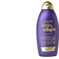 Dầu gội biotin collagen OGX của Mỹ hộp màu tím - Organix Biotin & Collagen
