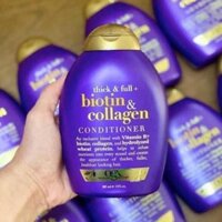 Dầu gội biotin collagen tím, cặp dầu gội xả giúp dày tóc, Ngăn rụng tóc, kích mọc tóc 385ml