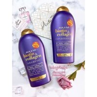 Dầu Gội Biotin Collagen Tím 577ml - Chống Rụng, Kích Thích Mọc Tóc & Phục Hồi Từ Bên Trong