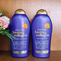 Dầu Gội Biotin Collagen Tím 577ml - Chống Rụng, Kích Thích Mọc Tóc & Phục Hồi Từ Bên Trong
