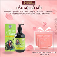 Dầu Gội Bồ Kết A Đào Giảm Rụng Tóc, Giảm Gàu, Tóc Chắc Khỏe (Tặng set 10 khẩu trang 5 lớp kháng khuẩn ))