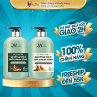 Dầu gội bồ kết bưởi QH Lactus Season Dầu gội hà thủ ô chanh gừng ngăn gàu, kiềm dầu, gãy rụng 500ML