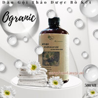 Dầu Gội Bồ Kết Dược Liệu 500 ML - Hương Hoa Lài - Dưỡng Tóc Suông Mượt Sen