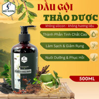 Dầu gội bồ kết hoa nhài 500ml Mộc Hương, giảm khô gãy, mượt tóc, dưỡng mượt tóc