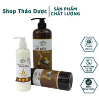 Dầu Gội Bồ Kết Hoa Nhài – Dầu Xả Hoa Nhài (250ML) - 100% Từ Thiên Nhiên - Giảm Tóc Xơ Rối