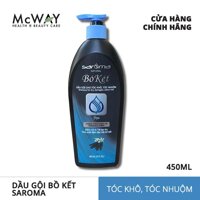 Dầu gội bồ kết Saroma - Dành cho tóc khô nhuộm -  450ml