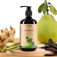 Dầu gội Bưởi Bồ kết thảo dược thuần chay Giọt Lành 500ml