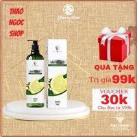 Dầu gội Bưởi CRD Cherry Đào mọc tóc, ngăn rụng tóc ( 250ml/ chai) - Hàng Chính Hàng