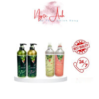 Dầu gội bưởi - dầu xả bưởi, dầu cặp VALERT GRAPEFRUIT 850ml chống rụng kích mọc tóc phục hồi tóc hư tổn chính hãng