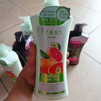 dầu gội bưởi giảm gãy rụng tóc fresh 650g