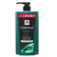 Dầu gội cao cấp Romano Classic 900g