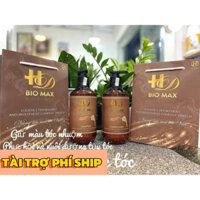 Dầu Gội Cặp BIOMAX, DẦU Gội Chống Rụng Tóc VÀ kích Thích Mọc Tóc ( 1 cặp 1600ml)