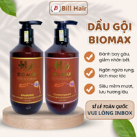 Dầu gội cặp BIOMAX hương nước hoa, sạch gàu, mềm mượt tóc, phục hồi hư tổn 800ml | Huyenhana