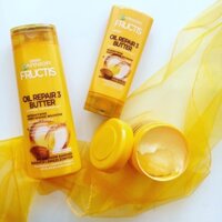 Dầu gội chăm sóc chuyên sâu cho tóc Khô - Garnier Fructis Oil Repair 3 Wunder butter