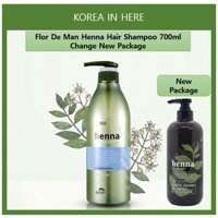 Dầu Gội Chăm Sóc Tóc Flor De Man New Henna (700ml) - Hàn Quốc Ở Đây