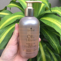 Dầu gội chăm sóc tóc (sợi mảnh đến trung bình) Schwarzkopf OIL Ultime Marula & Rose Light Oil-In-Shampoo 300ml