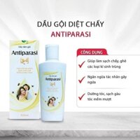 Dầu gội chấy, dầu gội diệt chấy Antiparasi Quablue, dầu gội trí chấy sạch trứng ký sinh trùng 100ml