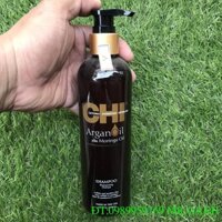 Dầu gội CHI Argan plus Moringa Oil Shampoo 340ml