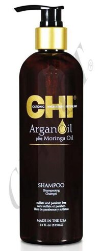 Dầu gội Chi Argan plus Moringa Oil Shampoo 355ml