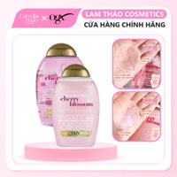 Dầu Gội Chiết Xuất Hoa Anh Đào Cấp Ẩm Cho Tóc OGX Heavenly Hydration + Cherry Blossom Shampoo 385ml