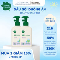 Dầu gội cho bé từ thiên nhiên Greenfinger Chokchok 320ml, dầu gội em bé Hàn Quốc, dầu gội trẻ em