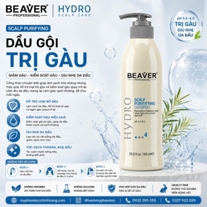 Dầu gội cho tóc dầu Beaver Scalp Balancing Shampoo +++8 768ml