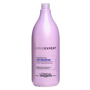 Dầu gội cho tóc duỗi L'Oreal Liss Unlimited 1500ml