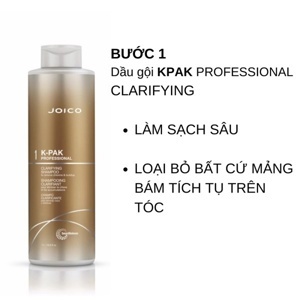 Dầu gội cho tóc khô xơ chẻ ngọn K-pak Joico - 1000ml