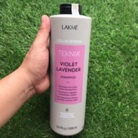 Dầu gội cho tóc nhuộm tím Lakme Teknia Ultra Violet Shampoo Refresh 1000ml