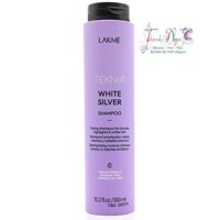 Dầu gội cho tóc rất sáng hoặc bạc Lakme Teknia White Silver Shampoo 300ml ( New 2024) - TN