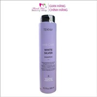 Dầu gội cho tóc rất sáng hoặc bạc Lakme Teknia White Silver Shampoo 300ml ( New 2023 )