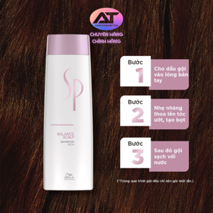 Dầu gội chống rụng & cân bằng độ ẩm da đầu SP Wella Balance Scalp - 1000ml
