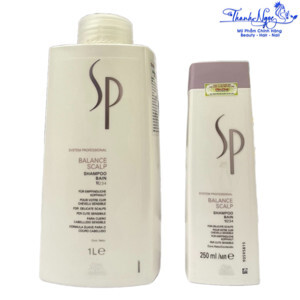 Dầu gội chống rụng & cân bằng độ ẩm da đầu SP Wella Balance Scalp - 1000ml