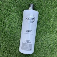 Dầu gội chống rụng, kích thích mọc tóc Nioxin System 1 Shampoo 1000ml ( New 2019)