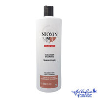 Dầu gội chống rụng tóc Nioxin System 3 Shampoo 1000ml - Colored Hair - MK