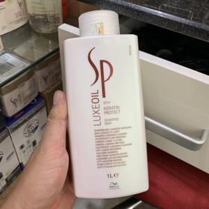 Dầu gội chữa trị tóc hư tổn SP Wella Luxe Oil Keratin Protect - 1000ml
