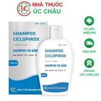 Dầu Gội Ciclopirox Trị Nấm Da Đầu, Giảm Gàu, Ngứa Và Viêm Da Tiết Bã Hiệu Quả chai 100ml