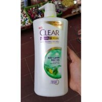 Dầu gội Clear 900g bạc hà mát lạnh