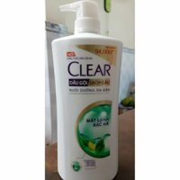 DẦU GỘI CLEAR 900ml BẠC HÀ