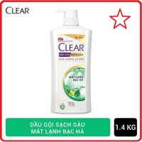 Dầu gội Clear Bạc Hà 1.4 kg