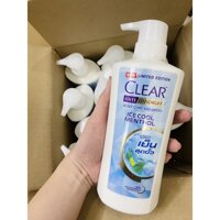 Dầu gội Clear bạc hà 480ml