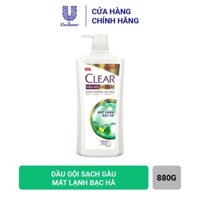 Dầu gội Clear bạc hà 900g