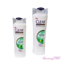 Dầu gội Clear Bạc Hà mát lạnh 170g- 340g