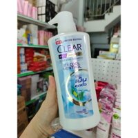 Dầu Gội Clear Bạc Hà Và Clear Men Thái Lan Mẫu Mới Sạch Gàu, Mát Lạnh, Ngăn Rụng Tóc 480ml