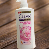DẦU GỘI CLEAR HOA ANH ĐÀO 650G SẠCH GÀU THƠM NGÁT HƯƠNG HOA