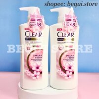Dầu Gội Clear Hoa Anh Đào Thái Lan 435ml