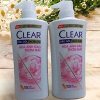 dầu gội Clear hoa anh đào thơm mát 630g đánh bay gàu nhờn ngứa